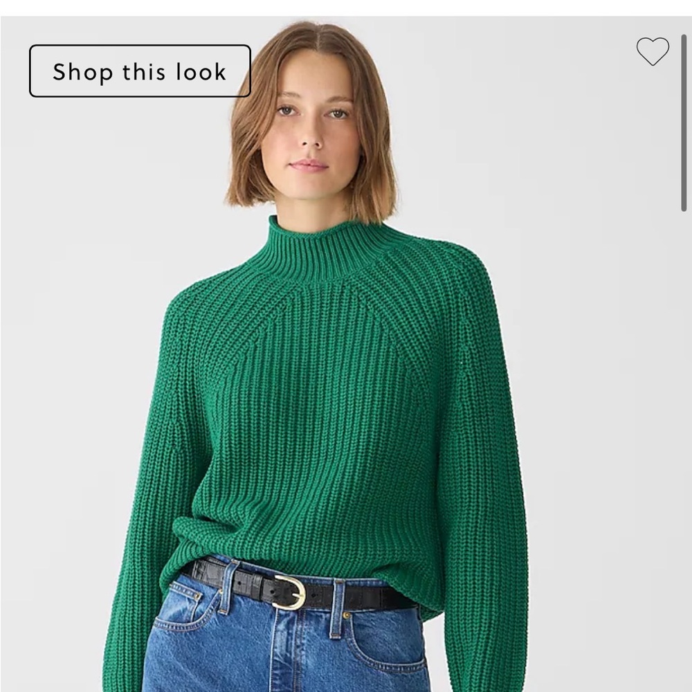 J.Crew Relaxed Rollneck Sweater
